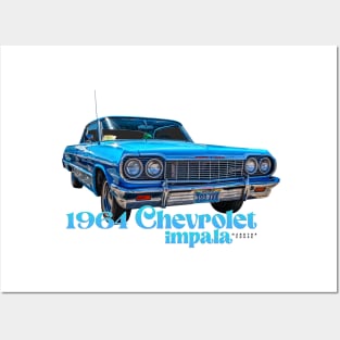 1964 Chevrolet Impala Hardtop Coupe Posters and Art
